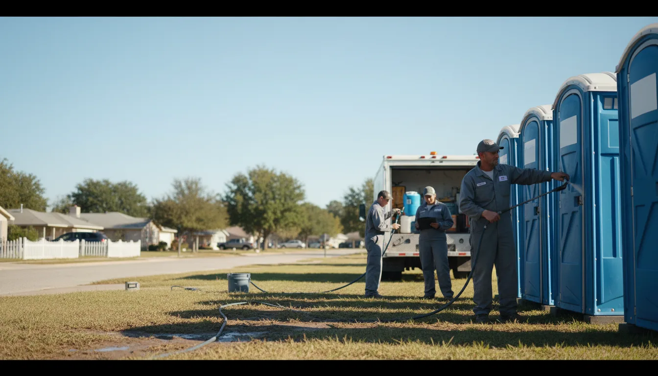 Long-Term Portable Toilet Rental in Louin, MS near me